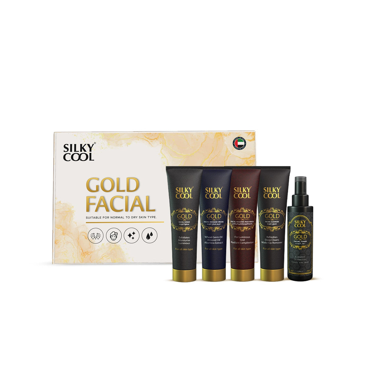 Gold Facial Gift Set