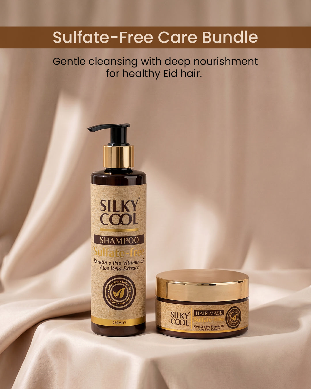 Sulfate free Shampoo and Mask