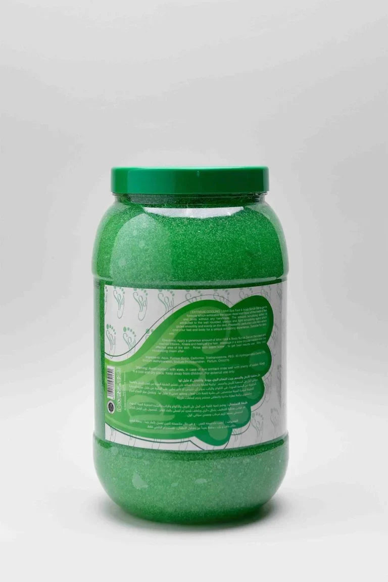 Foot & Body Scrub Gel Mint 4L