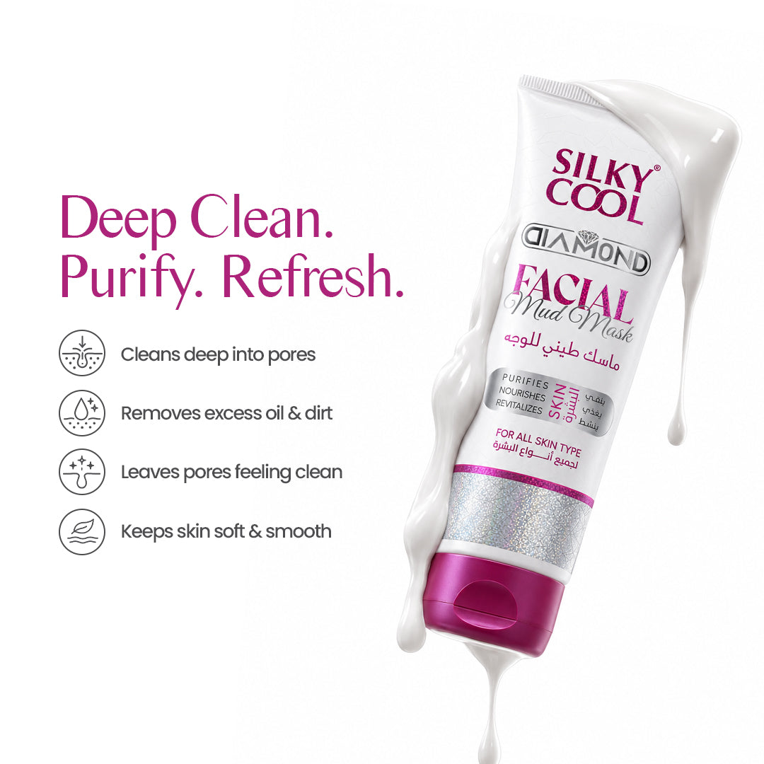 Diamond Facial Mud Mask 140ml