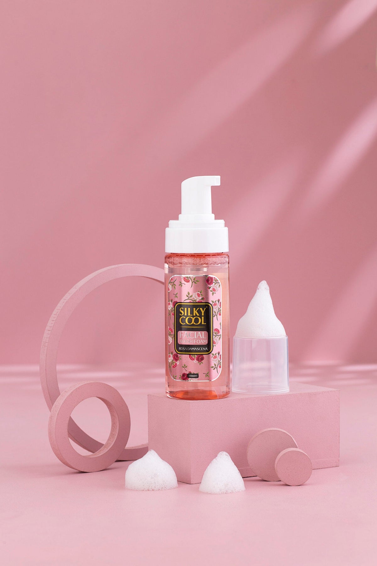 Face Wash Foam Rose Damascena 150ml
