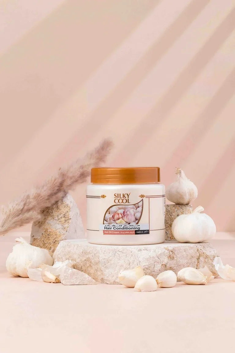 Hot Oil Cream Garlic 500ml