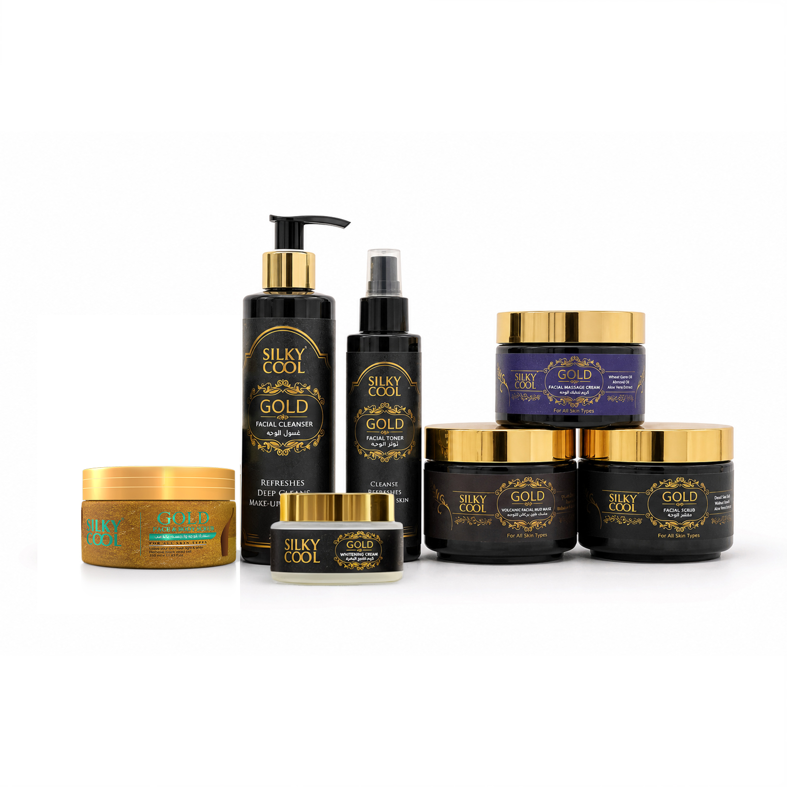 Gold Facial Range Kit