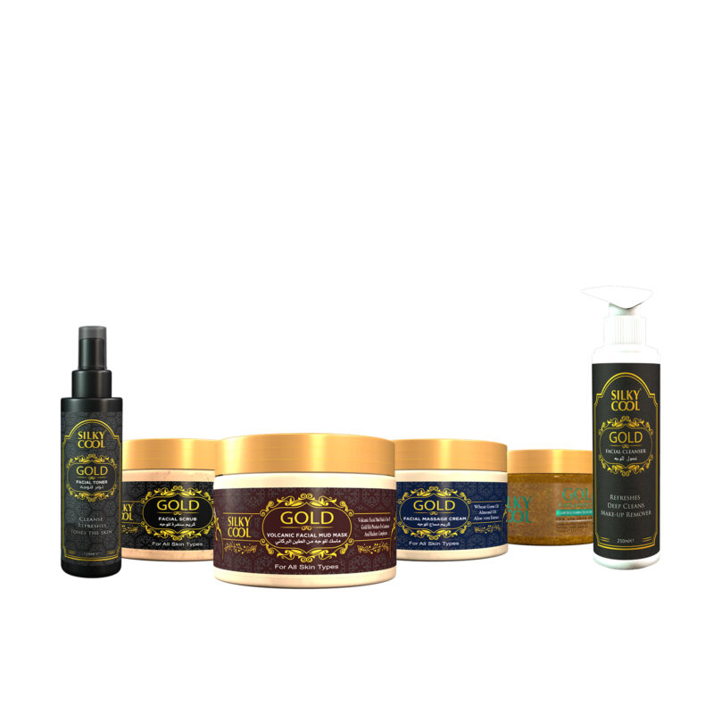 Gold Facial Set Large (6 Products)