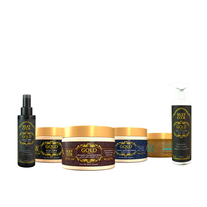 Gold Facial Set Large (6 Products)