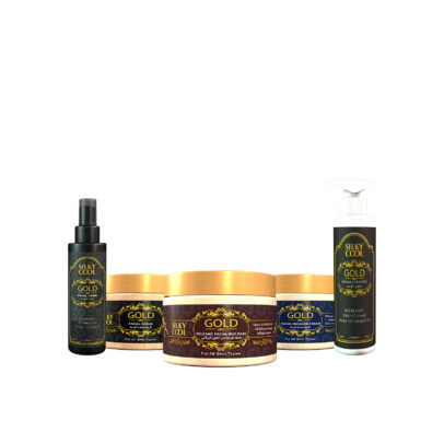 Gold Facial Set Large 5 Products