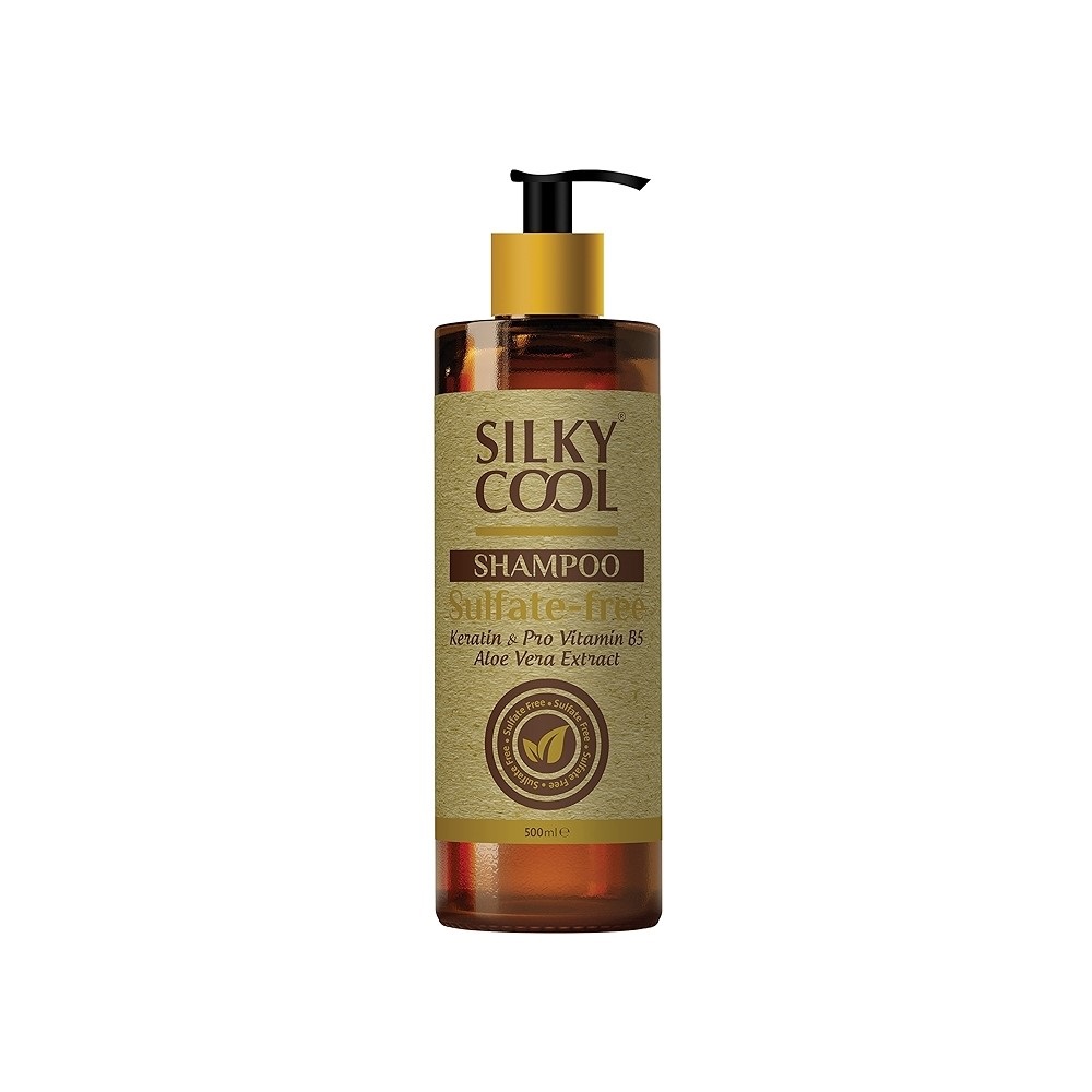 Silky Cool Sulfate-Free Shampoo – 500ml